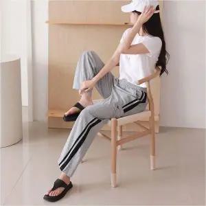 팬츠 OR64MR43 3색 일자핏 트레이닝 옆선 추리닝바지 여자 편한