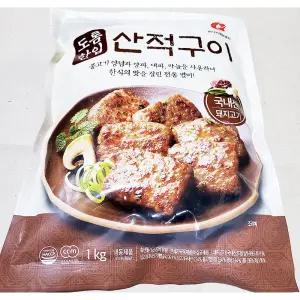 마니커 산적구이 (도톰한개 1K)돼지고기구이산적 돼지고기구이 양념산적 양