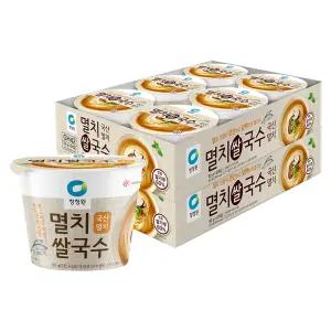 청정원 멸치 쌀국수 92g 12개