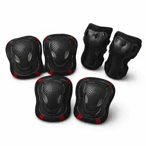 에이티 인라인 보호대 3종세트 KC 무릎 손목 팔꿈치 어린이 성인 자전거 킥보드