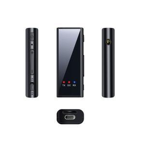 2in 1 블루투스 리시버 송신기 C타입 충전 자동차 키트 핸즈프리 통화 무선 TF Aux 3.5mm 내장 마이크 5.4