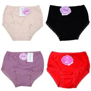 (린다)무지 베이직 모달 레이스햄팬티 레이스팬티 햄팬티 햄라인팬티