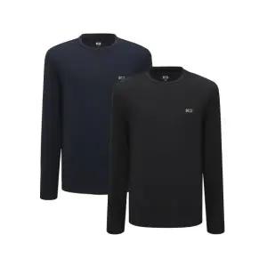 케이투 K2 E_긴팔 기본 라운드 티셔츠_BlackGMU25281Z1 113610