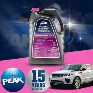 레인지로버 이보크 2.0 피크 PEAK OAT 핑크 냉각수 3.78리터 1개 실리케이트 무첨가