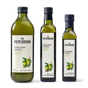[NS홈쇼핑]페페브루노 엑스트라버진 올리브 오일 1L x1병 +500ml x1병 +250ml x1병..[35739487]