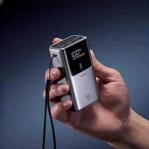 쿡테크 미니 10 보조배터리 블랙 ni 고속충전 휴대용 실리콘 보호 수입 그레이