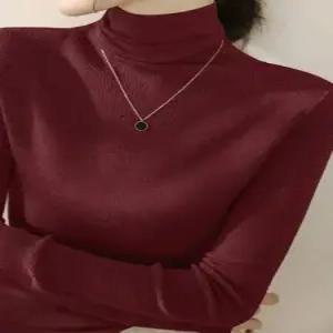 마킷5 여성 니트 봄 이너 폴라티 스웨터넥 풀오버 터틀넥 긴팔 톱 JEN1