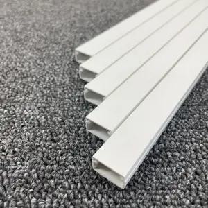 사각 백색 전선몰딩 2호