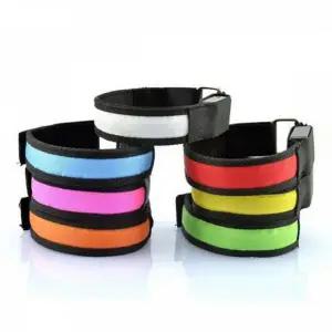 야간 활동 밴드 스포츠 안전 암밴드 led 라이트 밴드 조깅 팔찌 야광 용품 반사 운동