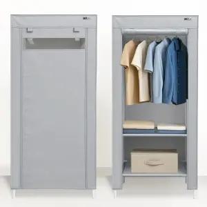 비키니 옷장 이불장 커버형 행거 800 택1/조립식 드레스룸 가정용 다용도 원룸 자취 의류 옷 보관 정리