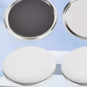 형 거울 핀버튼 메탈 원형 DIY 굿즈 58MM 100개