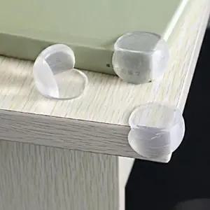 투명 캡 원형 책상 모서리보호대HMI102 모서리 보호 패드 부착