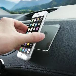 투명 젤 젤패드 논슬립 미끄럼방지 핸드폰 거치대 패드 논슬립패드 자동차핸드폰거치대