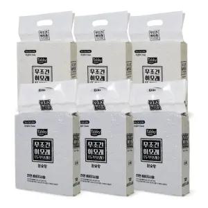 테비토퍼 무조건 이모래 2.5kg 6개입 두부 고양이모래