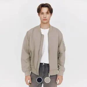 백화점 지오다노 남성 간절기 오버핏 루즈핏 나일론 봄버 자켓 075507