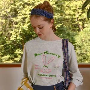 [롯데백화점]피그먼트 클린핏 레빗 7부 맨투맨