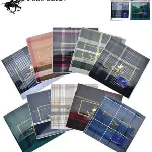 비버리힐스 폴로클럽 신사 선염 손수건 10매세트