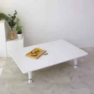 4모던 화이트풍 높이조절 접이식테이블 밥상 12080