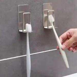 칫솔홀더 다용도 무타공 면도기 양치컵 칫솔 걸이 거치대 스탠