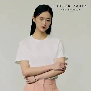 [헬렌카렌 더프리미엄]26SS 기자코튼100 반팔 티셔츠 4종