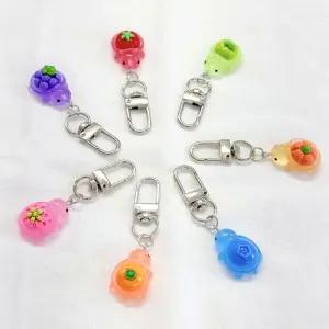 행운의 미니 과일 거북이 꼬북이 키링 7종