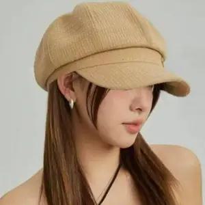 데일리 심플 캐주얼 페도라 햇 스타일