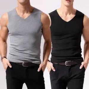 [유토피아]겨울 얇고 가벼운 따뜻한 방한 보온 런닝 나시 티셔츠 남자 남성 나시티 남자나시