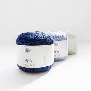 솔솔 (6볼묶음)/종이실 여름실 면사 의류뜨기