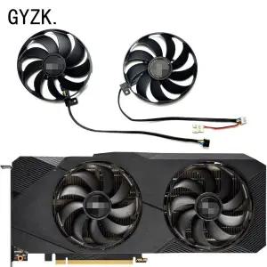 ASUS 지포스 RTX2060S 2070 2070S 2080 2080 SUPER 8GB 듀얼 EVO OC 그래픽 카드 교체 선풍기 T129215SU 용