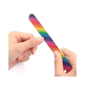 레인보우 네일아트 파일 네일버퍼 네일화일