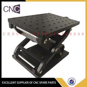 250*150 Z 축 120mm 고정밀 리프팅 플랫폼 번역 스테이지 수동 광학 실험