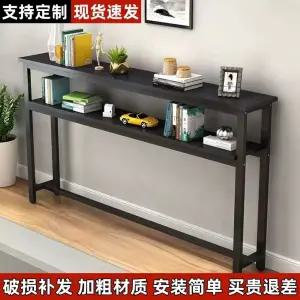 서재 침대 슬림테이블 테이블 원목 책상 틈새 카페 선반