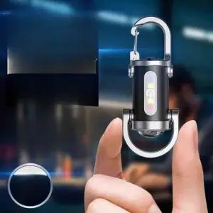 조명과 비상 키홀더 전원 2 in 1미니 휴대용 손전등 다기능
