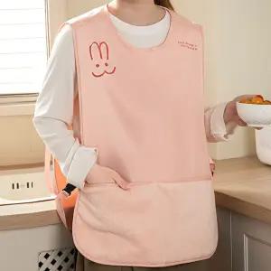 조끼 스타일 주방 짧은 앞치마 방수 카페 미술 식당 (특가) 방수앞치마