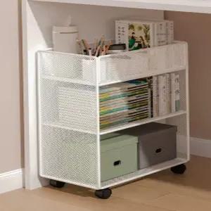 이동식 책장 바퀴달린 철제 책 보조 코너 수납함 움직이는 달린 이동 북카트 디자인 작은