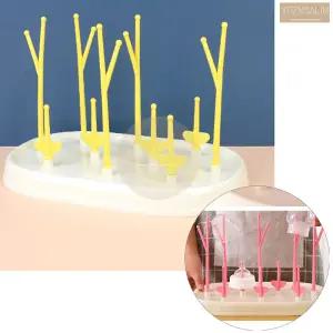 아기 젖병 건조대 아가 젓병 텀블러 물병 거치대 플라스틱 컵걸이 탐블러