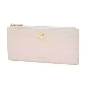 닥스 질스튜어트 AVENUE 아이보리 크로커 엠보 가죽 슬림 장지갑JAWA5F814I2