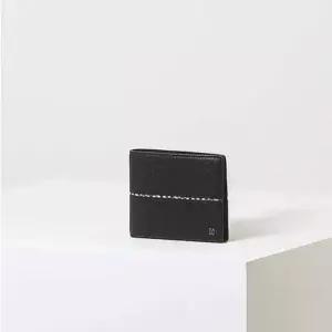닥스 DBWA3E600BK 블랙 라인배색 소가죽 반지갑