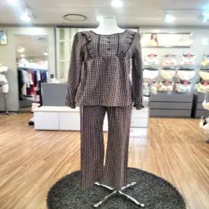 [에블린] 에블린 체크프릴 파자마 EBPPG1113C