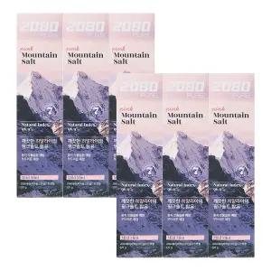 2080 퓨어마운틴 히말라야솔트 치약 핑크 6개
