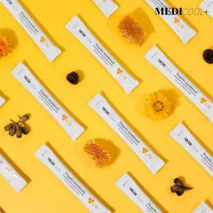 메디쿨텐 천연 프로폴리스 잇몸가글 스틱 휴대용 입냄새제거 구강청결제 3박스