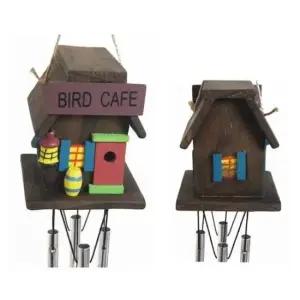 [데코] 청아한 소리나는 집모양 풍경 1P 현관 문종 도어벨