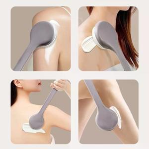 로션 어플리케이터 바디 워시 브러시 브러쉬 패드 긴 손잡이 셀프 등 발 피부 크림