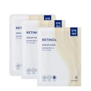 본셉 레티놀세럼마스크3p 마스크팩 에센스 토너 영양 수분 토니모리