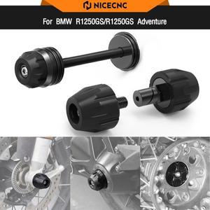 BMW 호환 R1250GS - 어드벤처 전륜 및 후륜 포크 액슬 충돌 방지 슬라이더 GSA ADV