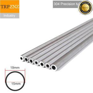 304 스테인리스 스틸 정밀 파이프 외경 19mm 벽 두께 내경 공차 OD19 x