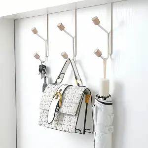 우드볼 도어후크 나무 걸이 벽 고리 장식 옷 비치 후크 수납 용 소품