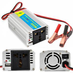 500W 12V~220V 변환 DC-AC USB 포트 LED 표시등 휴대용 전원 전압 변환기 차량용 인버터
