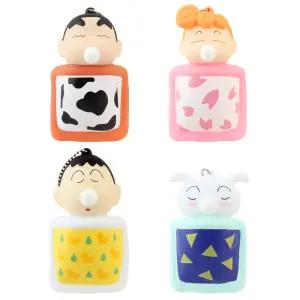 크레용 신짱 짱구 낮잠 말랑이 ver2 (4개) /풍선부는 스퀴시 스트레스볼 키링