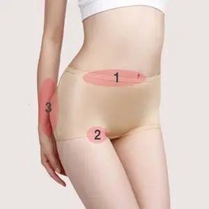 사각드로즈팬티 엉덩이 뽕팬티 여성 힙업 보정 사각 드로즈 팬티 속옷